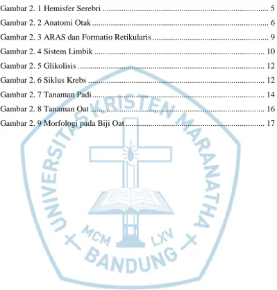 Gambar 2. 1 Hemisfer Serebri ...............................................................................
