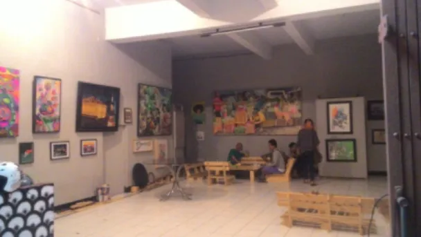 Gambar	2.	Ruang	Dalam	Semeru	Art	Gallery	 	