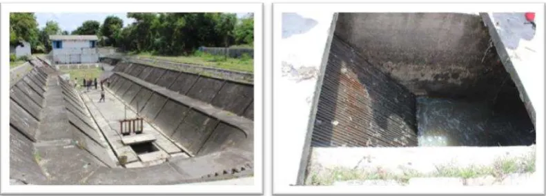 Gambar 3.3.2.1 Grit Chamber dan Sreen Bar 