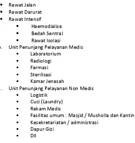 Tabel 1.1 : Contoh Karakteristik Air Limbah Rumah Sakit di DKI                      Jakarta