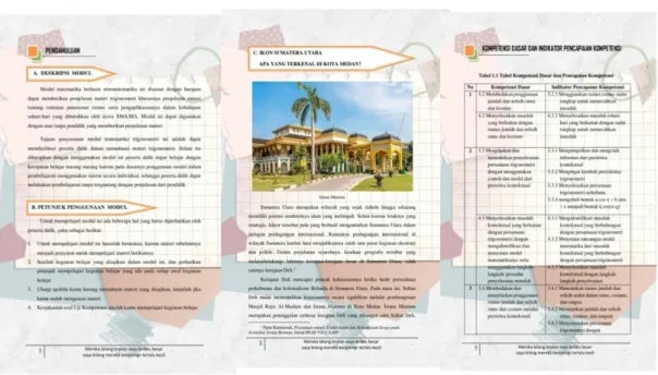 Gambar 4.5 Bagian Pendahuluan ModulMatematika 