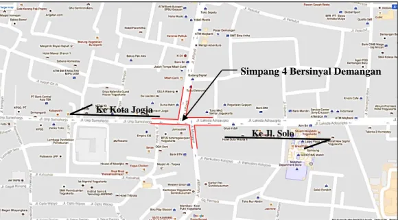 Gambar 3.2 Lokasi Penelitian  D.  Pengambilan Data Primer 