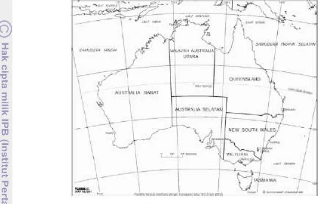 Gambar 5  Peta Benua Australia 