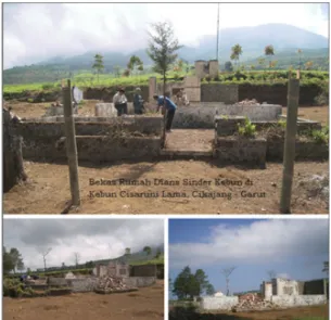 Gambar 2. Sisa dinding bekas Rumah Sinder Kebun 