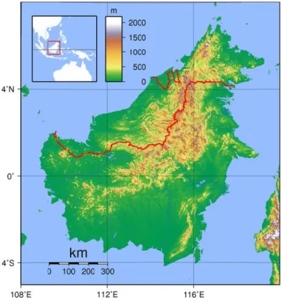 Gambar 4.1 Peta Pulau Kalimantan