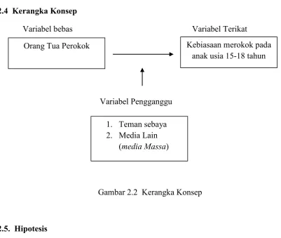 Gambar 2.2  Kerangka Konsep 