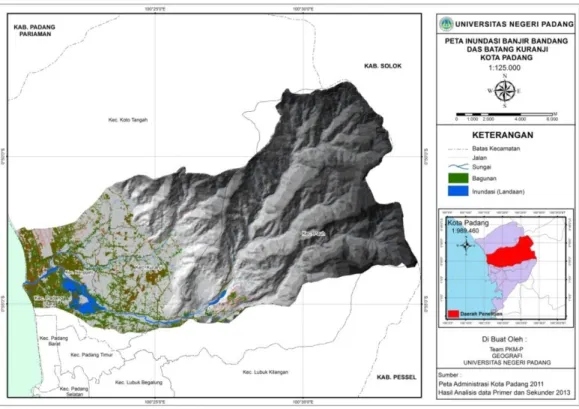 Tabel Karakteristik Fisik Wilayah Penyebab Banjir Bandang  Sampe l  Lokasi  Satuan Lahan  Bent uklah an  Kemiringan Lereng  Panjang  Lereng  Bentuk Lereng  Proses  Geomorfologi  Total  Klasifikasi  Bahaya  1  Lambung Bukit  S21.IV.Qv.Lat.H  2  3  4  2  2  