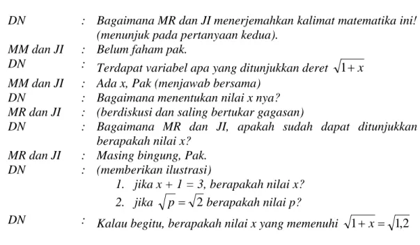 Gambar 4 hasil penyelesaian pertanyaan kedua Temuan Penelitian