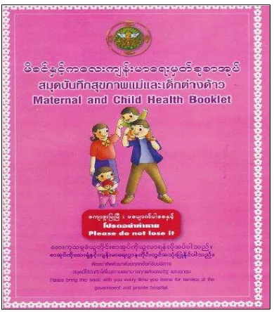 Figure 3. Maternal and Child Health Booklet 