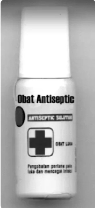 Gambar 9.2 Obat antiseptik merupakan suatu koloid.