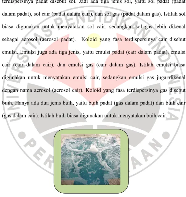 Gambar 2.7  Contoh Buih 