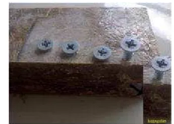 Gambar 6. Fastener #8 panjang serat 20