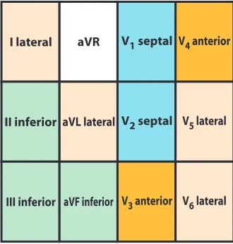 Tabel 4. Hubungan anatomis sadapan EKG 