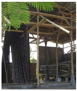 Gambar 3  : Proses Pengawetan Bambu 
