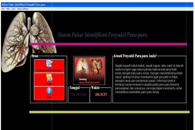 Gambar 1.G Form Menu Utama
