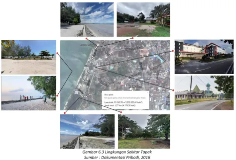 Gambar 6.3 Lingkungan Sekitar Tapak 