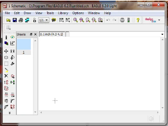 Gambar 2.2  Schematic Eagle 