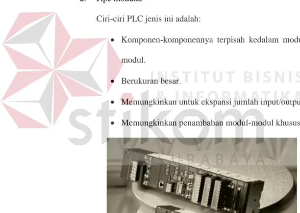 Gambar 3.2  PLC modular dari Omron 