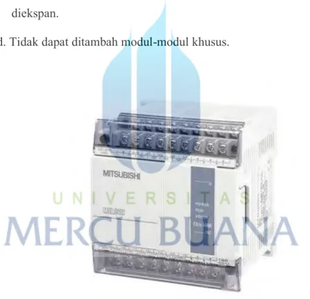 Gambar 2.2.  Contoh PLC compact dari MITSUBISHI FX-1S. 