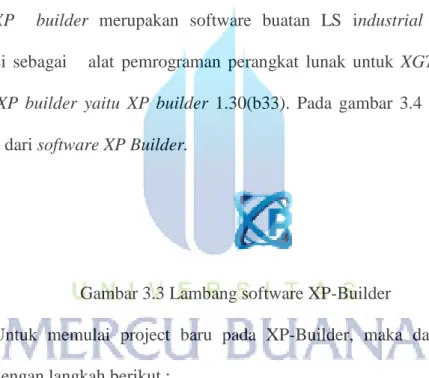 Gambar 3.3 Lambang software XP-Builder 