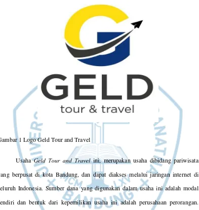 Gambar 1 Logo Geld Tour and Travel 