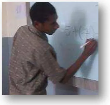 Figure 11. Students wrote whole number addition by mathematics symbol. 