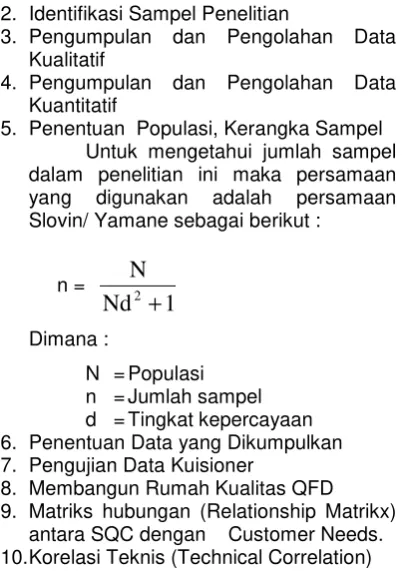 Tabel 1. Data Atribut Kursi Bambu