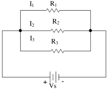 Gambar 21. Rangkaian Paralel Resistor 