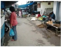 Gambar 1 Pasar Tradisional 