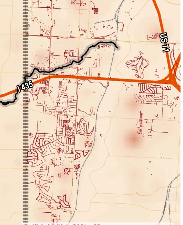 Figure 2-15 |  Image of Typical Dead End Sidewalk (Patterson, 2014)