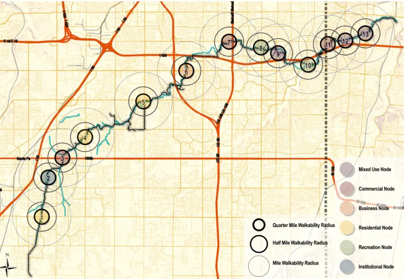 Figure 3-4 |  Destination Zone Map (Patterson, 2013)