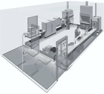 Figure 4. A typical Biosafety Level 3 laboratory