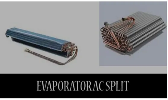 Gambar 2.5 evaporator AC split 