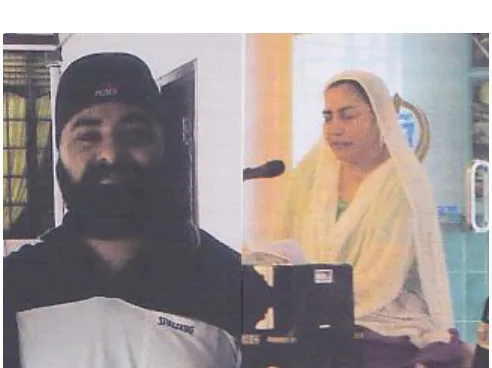 Gambar 2.1 Pria dan Wanita Sikh 