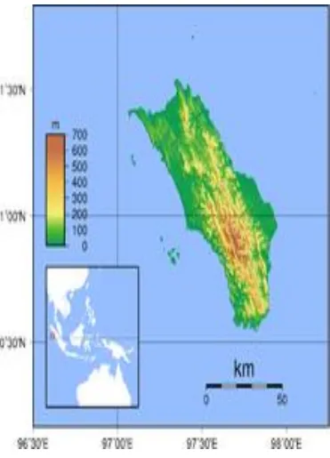Gambar 2: Peta Keseluruhan Pulau Nias 
