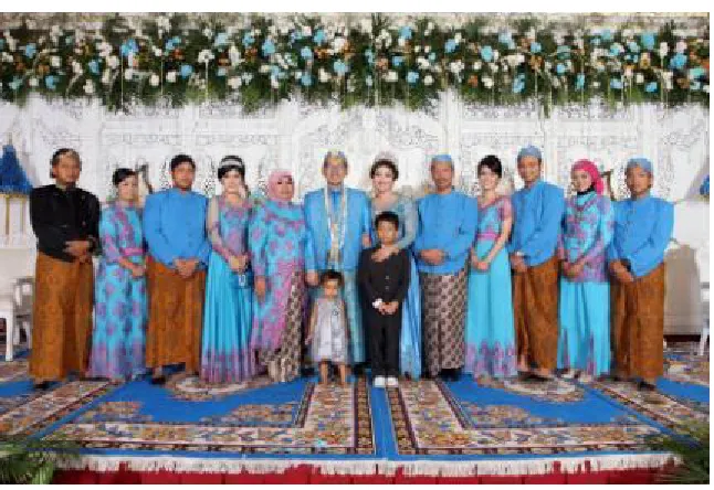 Gambar 3.4 Busana Kepangeranan pada Upacara Kirab 