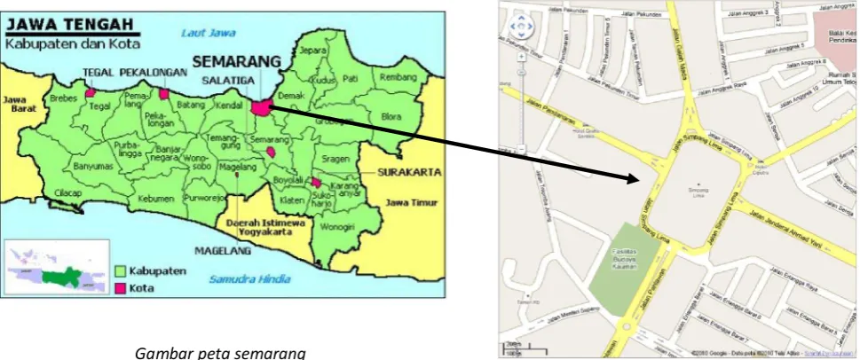 Gambar peta semarang 