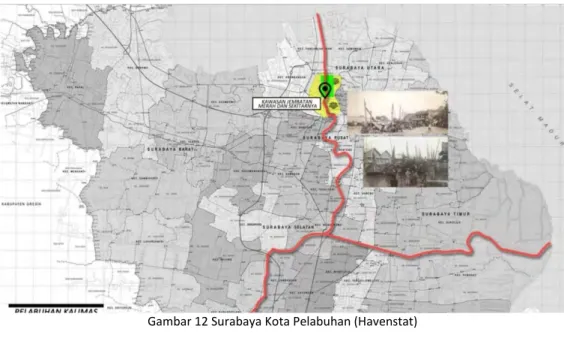 Gambar 12 Surabaya Kota Pelabuhan (Havenstat) 