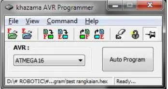 Gambar 19. Software Khazama AVR Programmer 