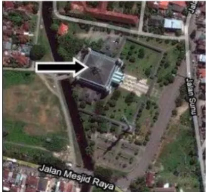 Gambar 1. Site Plan Masjid Al-Markaz Al-Islami Makassar. 