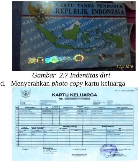 Gambar 2.8 Contoh kartu keluarga
