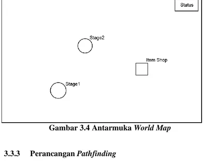 Gambar 3.4 Antarmuka World Map 