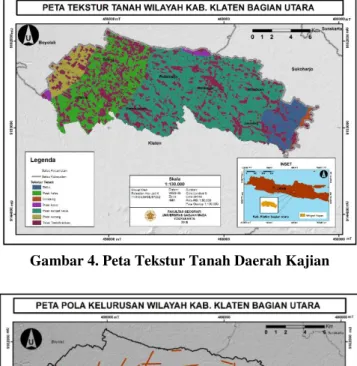 Gambar 2. Peta Kemiringan Lereng Daerah Kajian 