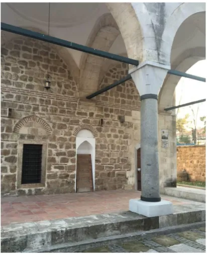 Şekil 46 :Hıdır Ağa Camii Son Cemaat Mahalli (İ.Ceran, 2016) 
