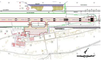 Gambar 9 Rencana perluasan Bandara Tampa Padang