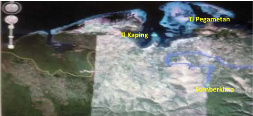 Gambar 3. Peta Keadaan Geografis Desa Sumberkima 