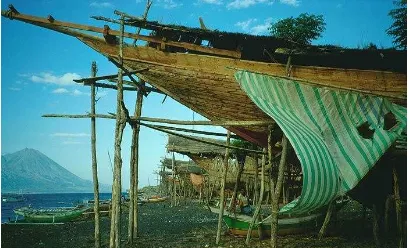Gambar 3.4 Gili Trawangan pada tahun 2005 Sumber: PT Lombok Intermedia 