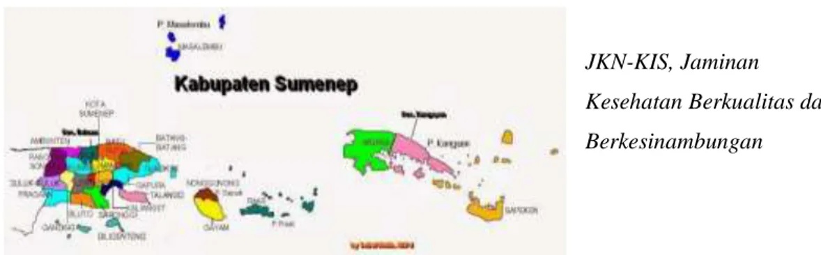 Gambar 1.1 Wilayah Kabupaten Sumenep 