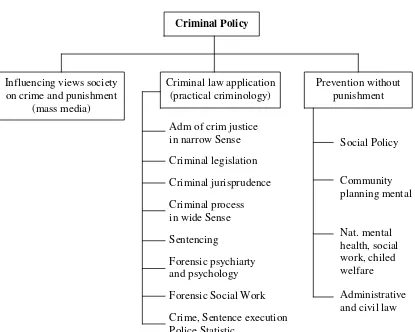 Gambar 2. Skema Criminal Policy 
