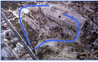 Gambar 4, Pencapaian Ke Kuil Parthenon 
